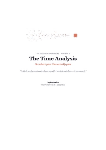 The Time Analysis